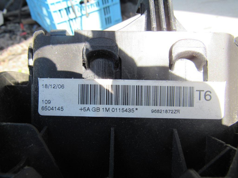 Подушка безпеки водія AirBag Peugeot 307 2001-2008 (96821872ZR) Ковель - изображение 1