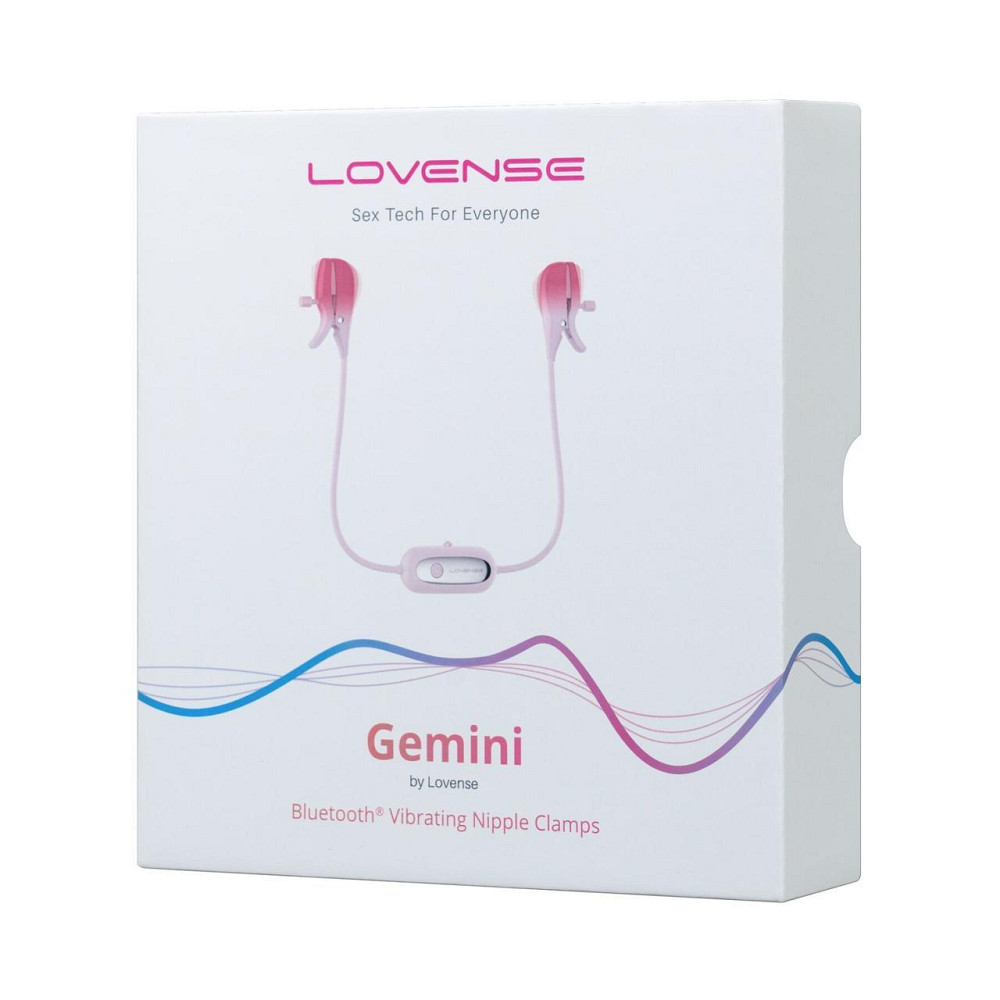 Смарт-вибратор для груди Lovense Gemini, регулировка сжатия соска, можно носить Sex Aura Киев - изображение 6