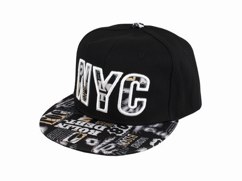 Чоловіча бейсболка із прямим козирком NY Київ - фото 1