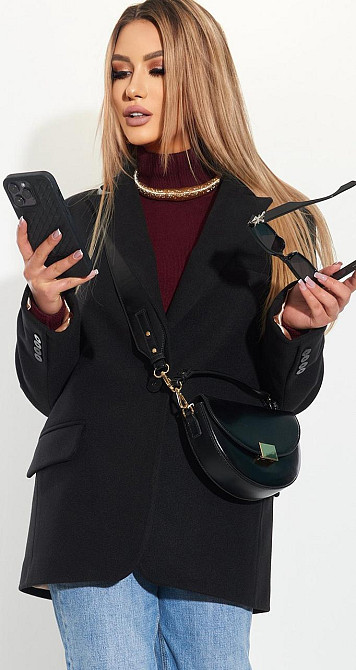 Кашемірове пальто піджак ОВЕРСАЙЗ (46) Київ - фото 1