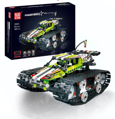 Конструктор гоночна машина на гусеничному ходу на дистанційному керуванні на 415 деталей Кам'янець-Подільський - фото 1