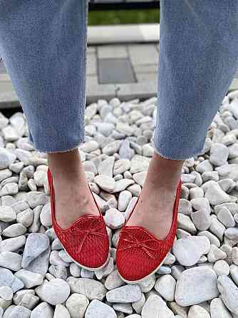 No brend Балетки жіночі ABC-7 червоні (літо, сітка) (1275) 37р.38р.39р.40р. Коломыя