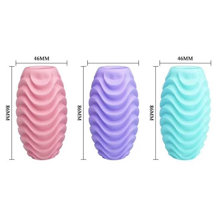 Яйцо-мастурбатор Pretty Love бирюзовый Винница - изображение 8