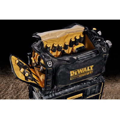 Сумка для інструмента DeWALT TOUGHSYSTEM 2.0, 22 дюйми, 540x350x310 мм. (DWST83522-1) Вінниця - фото 5