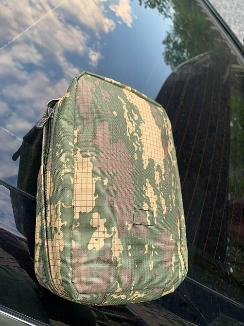 Аптечка тактична піксель, підсумок під аптечку ВСУ військова аптечка сумка для медикаментів Днепр - изображение 2