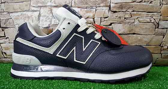 Мужские кроссовки New Balance Black/White ML574EGK ,кожа,оригинал   p.45-29см Киев
