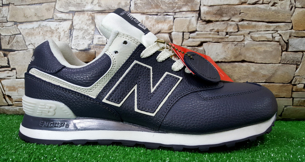 Мужские кроссовки New Balance Black/White ML574EGK ,кожа,оригинал   p.45-29см Киев - изображение 5