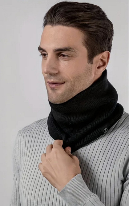 Шарф-хомут Сірий Смела - изображение 3