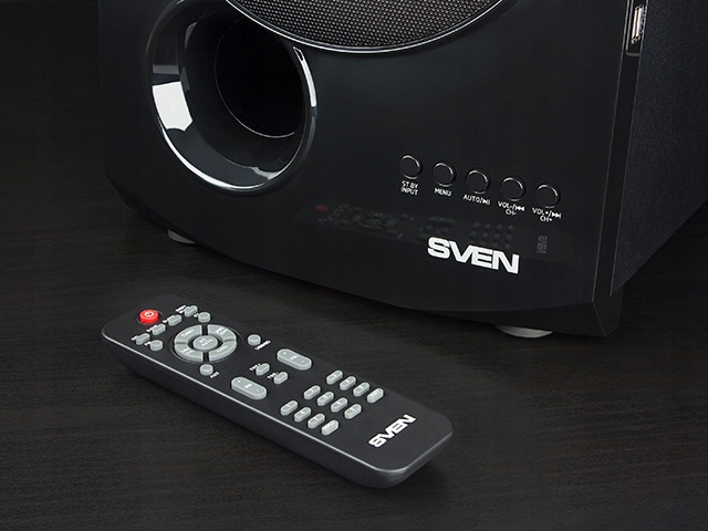 Акустична система мультимедійна 2.1 bluetooth з пультом SVEN (MS-2080) (USB, SD, FM) Нововолинськ - фото 6