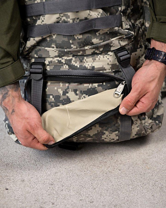 Рюкзак тактичний 50 л Darvall pixel grey ПП4630 Одеса - фото 9