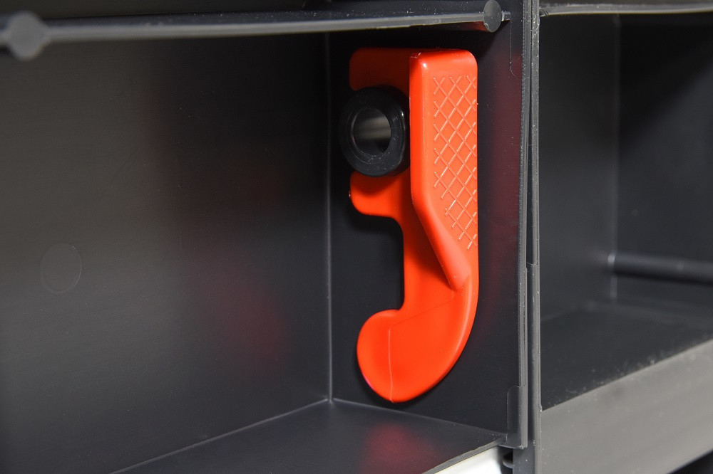 Стіл для саду пластиковий розсувний BICA Bergen, графіт Київ - фото 9