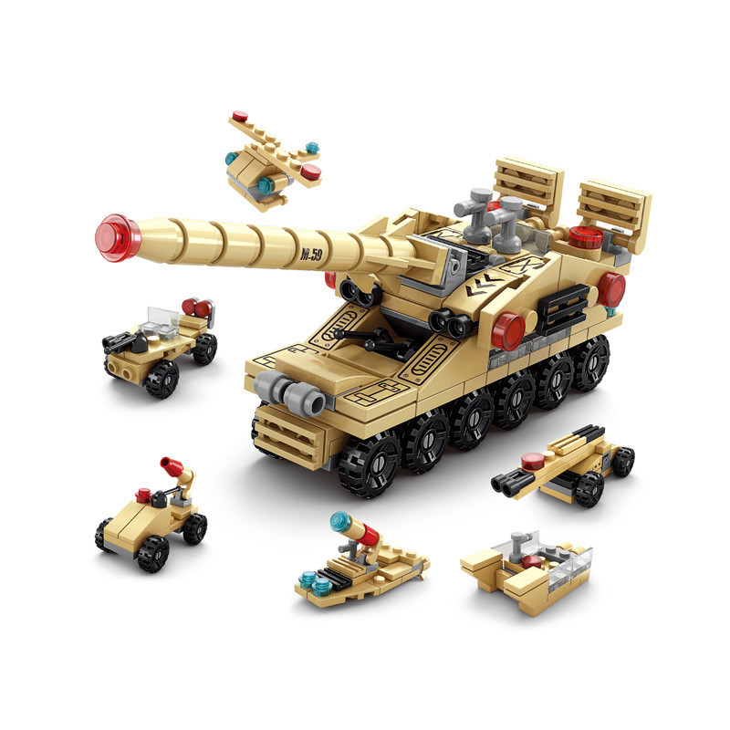 Конструктор LeleBrother военная техника 6в1 135 деталь совместимый с lego лего Киев - изображение 1