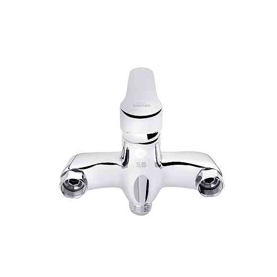 Змішувач для ванни Kroner KRM Elbe - C071 з душовим гарнітуром, хром Київ