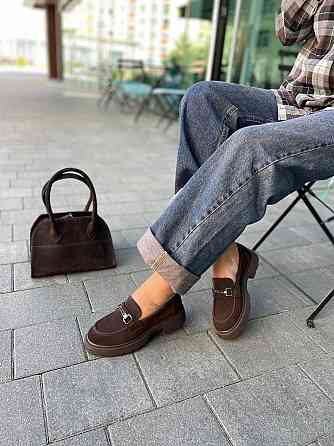 PLPS Туфлі жіночі PLPS R080-6 коричневі (весна-осінь, замша натуральна) (5999) Коломия