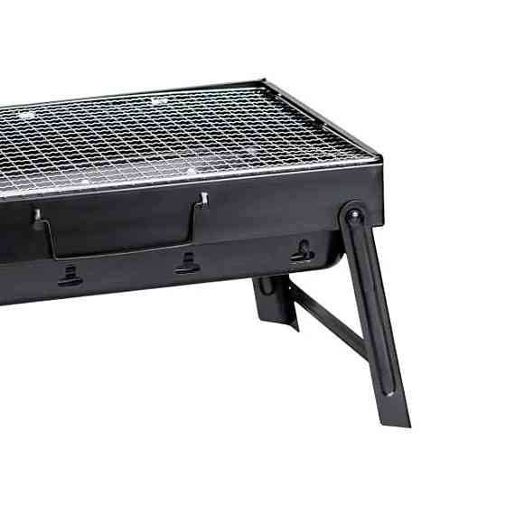 Мангал переносний складаний з решіткою 43×30×23.5 см HP450M Коломия