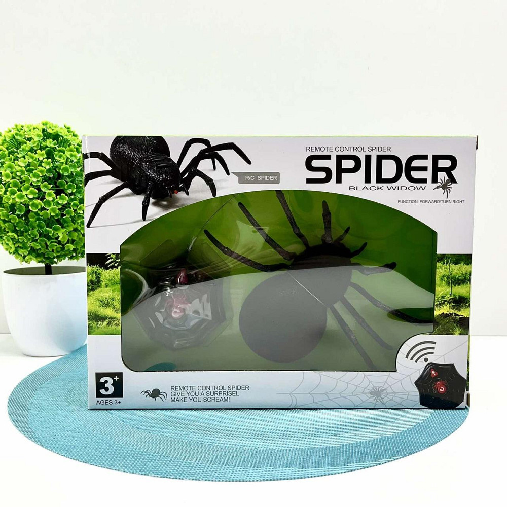 Павук на радіокеруванні Чорна Вдова 20 см Чорний (Z 2113) Чернігів - фото 2