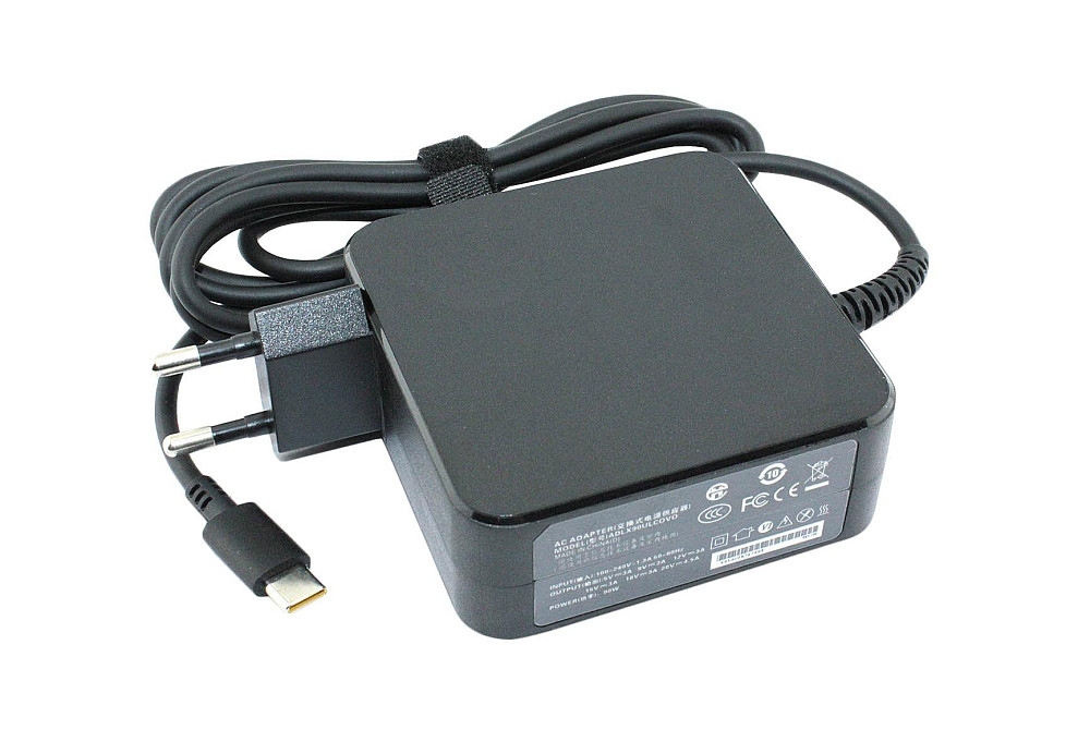 Блок питания для ноутбука Lenovo 90W 5V-20V 2A-4.5A Type-C 01FR024 Винница - изображение 1