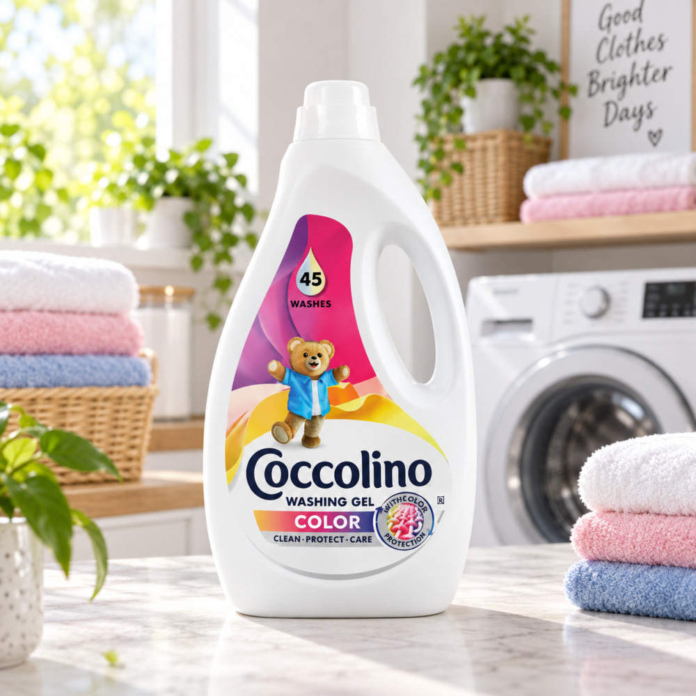 Гель для прання Coccolino Care для кольорових речей 1,8 л Київ - фото 5