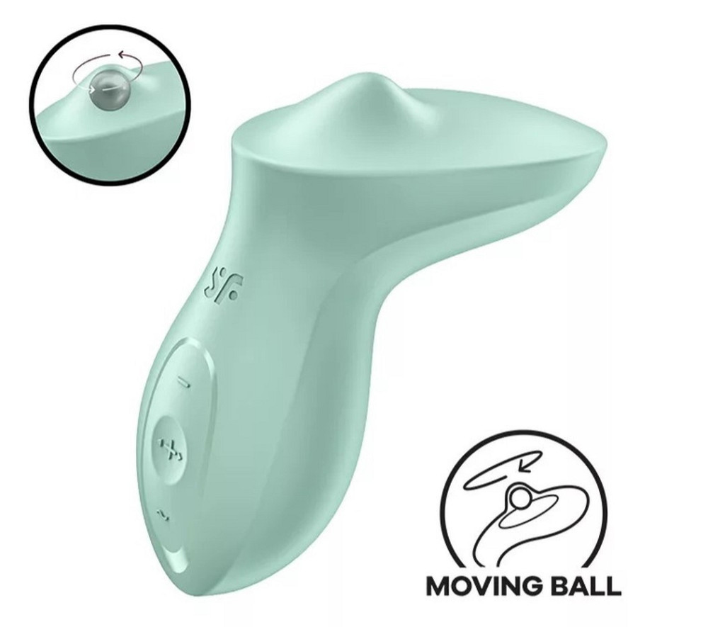 Клиторальный стимулятор - Satisfyer Exciterrr Mint Sex Aura Киев - изображение 3