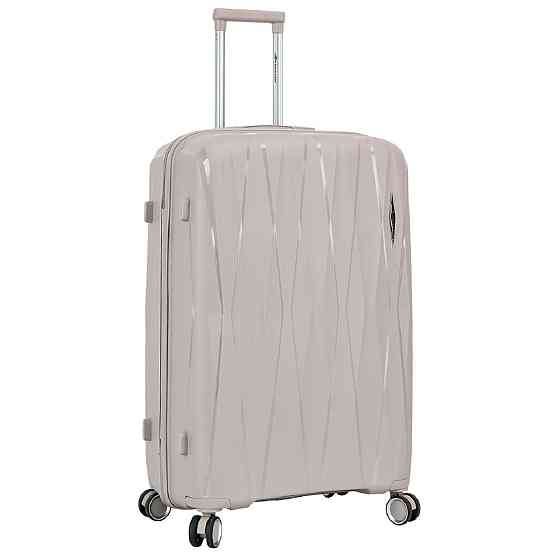 Чемодан полипропиленовый MADISSON 51103 большой 77 см шампань Киев