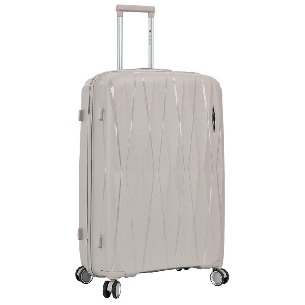 Валіза поліпропіленова MADISSON 51103 велика 77 см шампань Київ - фото 2