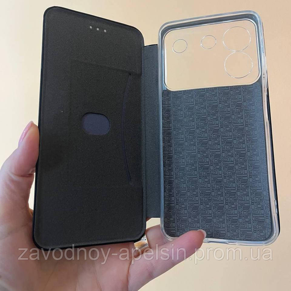 Чехол книжка ZTE Blade A54 Подставка (черный) Одесса - изображение 2