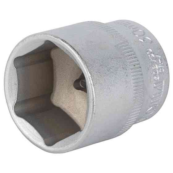 Насадка шестигранна коротка 1/2" 30 мм CrV mid SIGMA (6071301) Київ