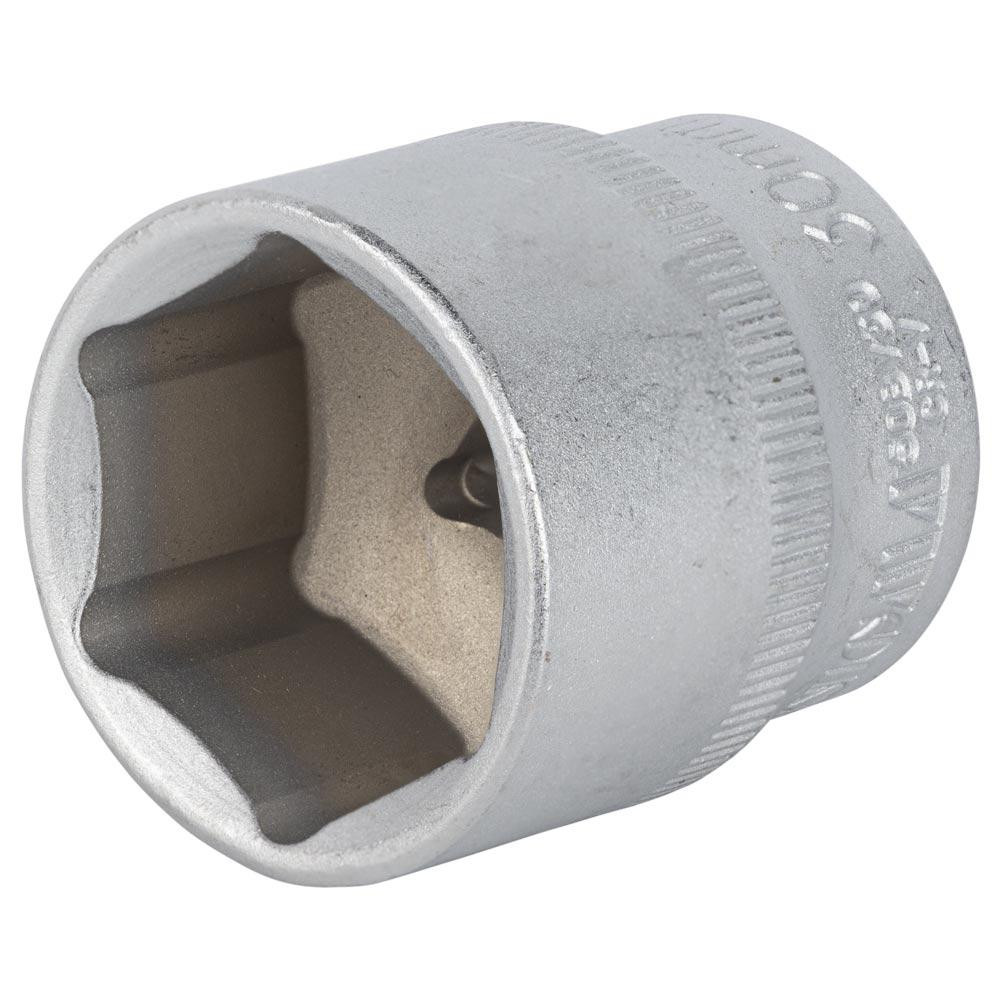 Насадка шестигранна коротка 1/2" 30 мм CrV mid SIGMA (6071301) Київ - фото 3