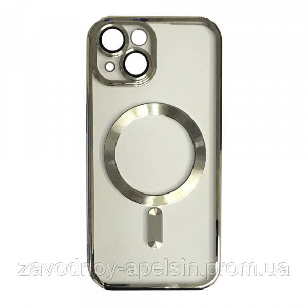 Iphone 15 Чехол магнит Natural Titanium (серебро) Одесса - изображение 1