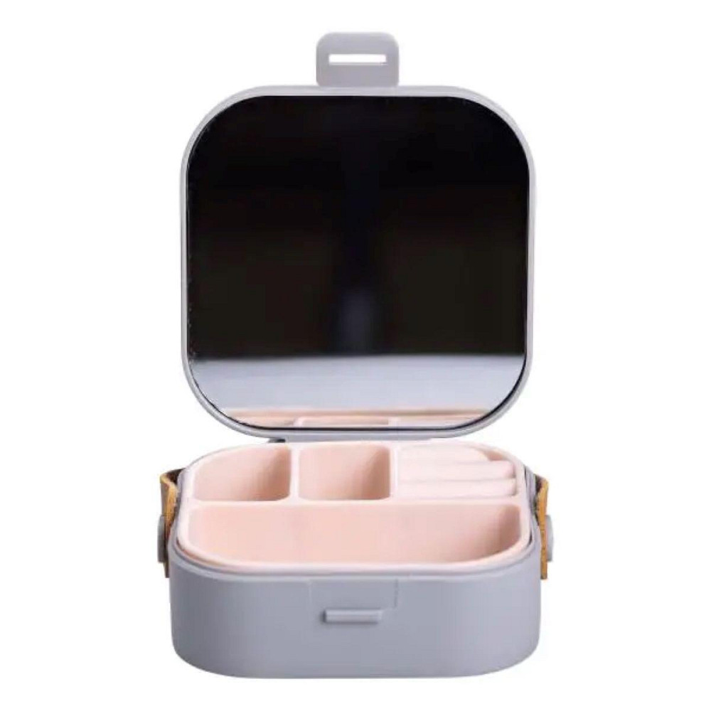 Скринька для прикрас 9×9×3.8 см міні органайзер для ювелірних виробів HP-5-27G Київ - фото 1