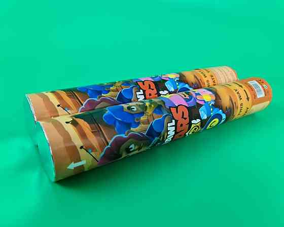 Хлопушка пневматическая Бравл Старс, длина 30 см 4830-18 (1 пачка) Харьков