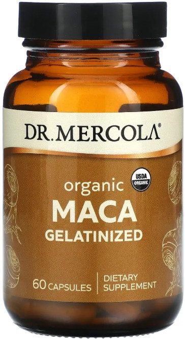 Мака Dr. Mercola Maca Gelatinized 60 капс Київ - фото 1