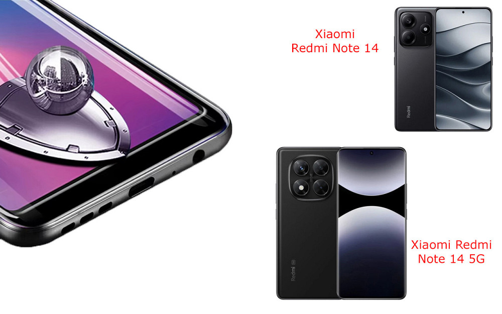 Захисне скло DefenzoGlass для Xiaomi Redmi Note 14, Note 14 5G – подвійна міцність Київ - фото 1