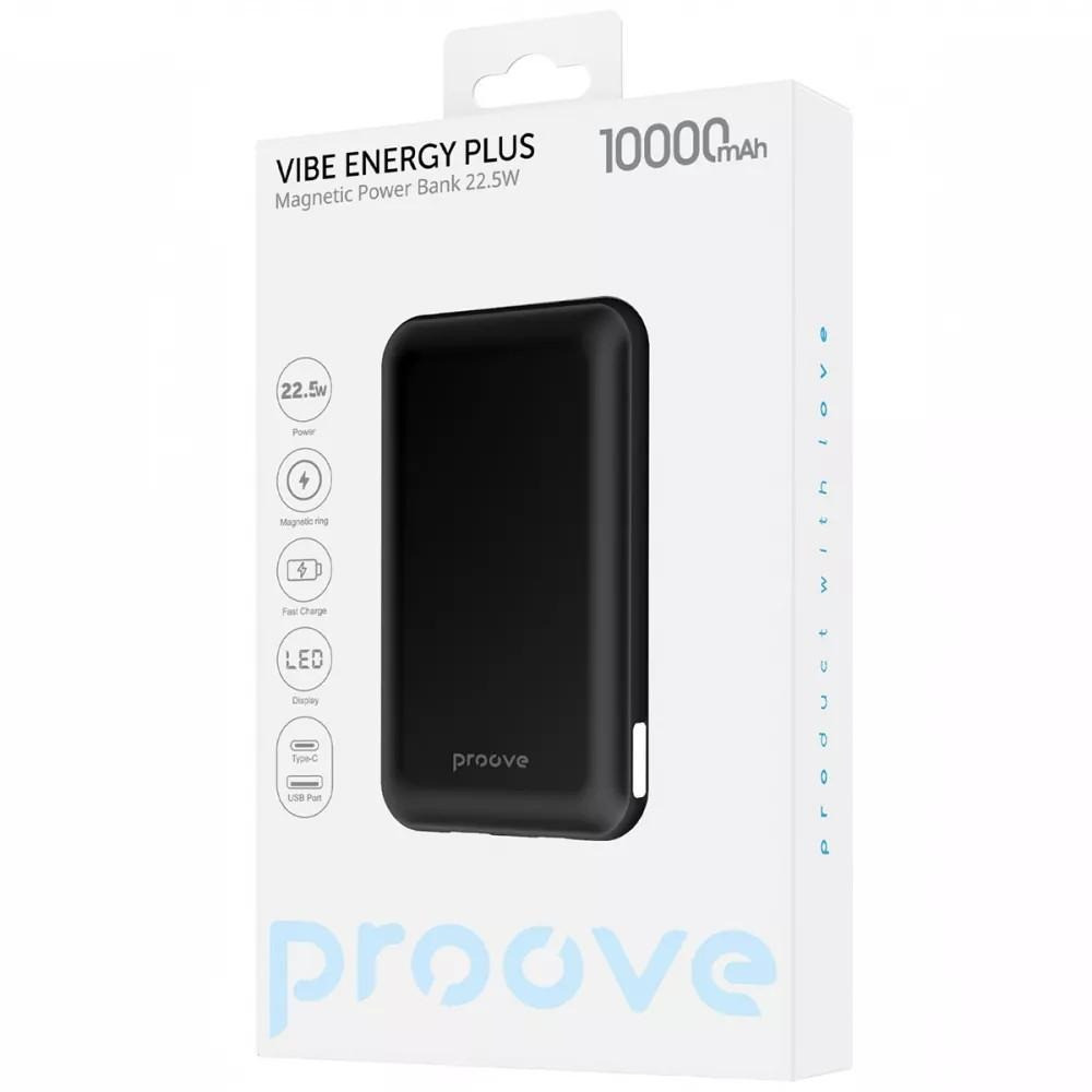 Універсальна мобільна батарея Proove Vibe Energy Plus 22.5 W 10000 mAh Black (PBVE15012203) ( 11483 ) Харків - фото 3