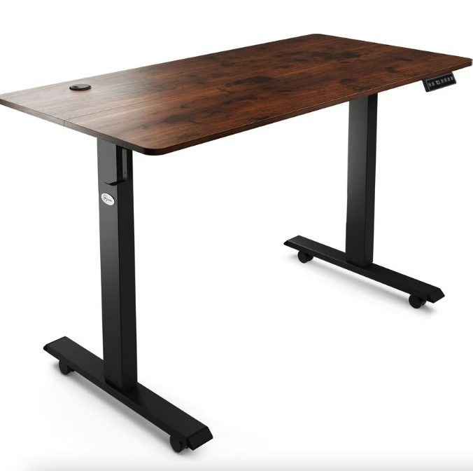 Компьютерный стол Amone с электрической регулируемой высотой коричневый Игровой для компьютера Стол для работы Киев - изображение 6