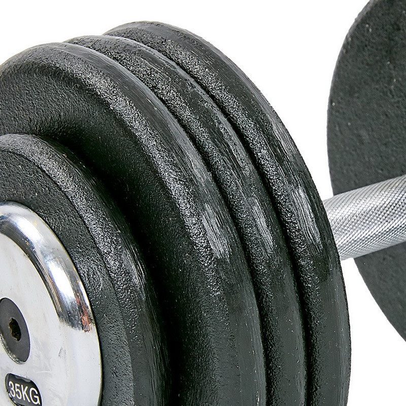 Гантель 35 кг цільна професійна RECORD-7231-35 Київ - фото 3