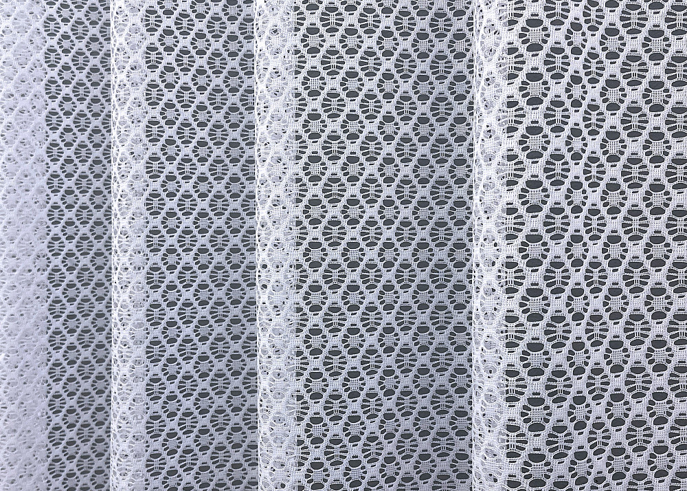 Тюль сетка цвет холодный белый 1589т Киев - изображение 3