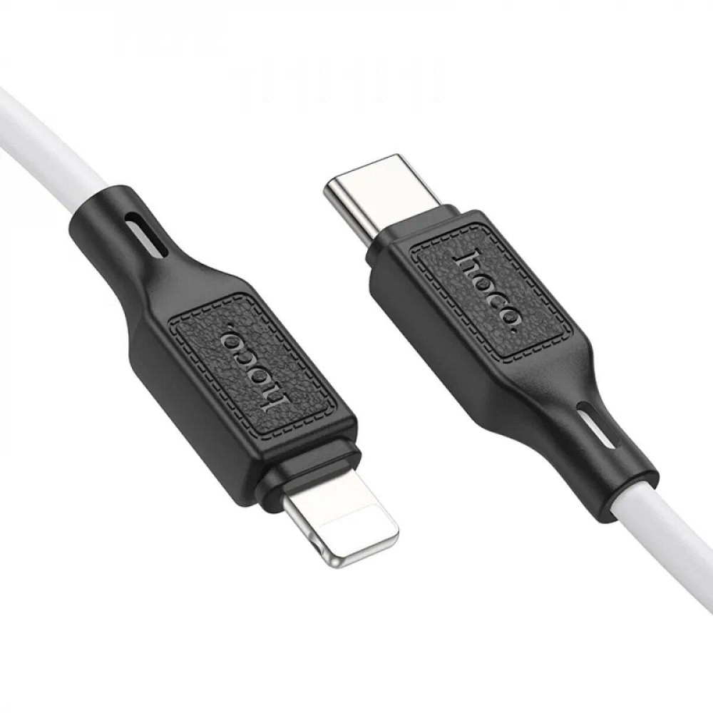 Кабель Type-C - Lightning HOCO X90 Cool silicone PD живлення та передачі даних колір білий 6931474788399 Одеса - фото 3