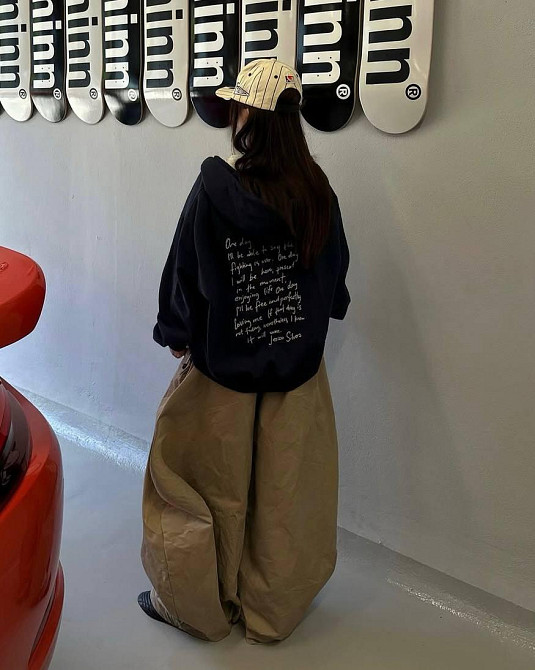 Жіноче тепле оверсайз худі на блискавці тринитка на флісі Одеса - фото 8