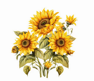 Термонаклейка для одягу Соняшники Київ - фото 1