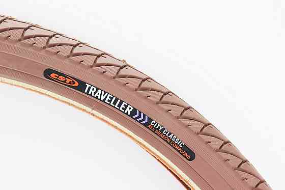 Шина 26"x1,75 (47-559) дорожня, коричнева SKIP С1446 Киев