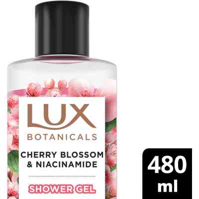 Гель для душа Lux Botanicals Цвет вишни и ниацинамид 480 мл (8720181499814) Винница