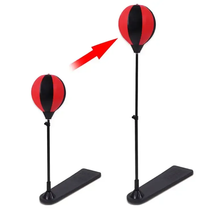 Боксерский набор с надувной грушей на стойке 120 см и перчатками / Детский боксерский набор Коломия - фото 4