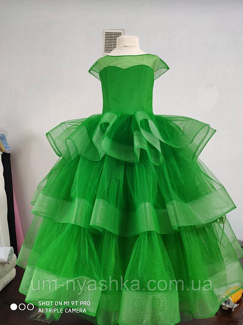 Платье Снежинка Детское длинное белое платье Снежинка Катрин 110-116 Кривой Рог - изображение 8