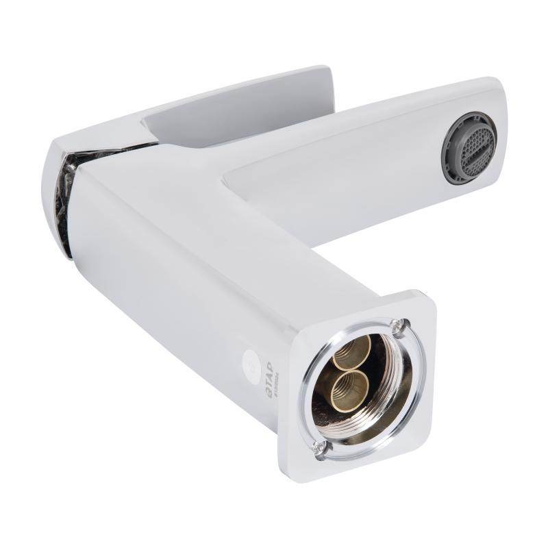 Смеситель для раковины Qtap Tern QTTER2701CRM47584 (k30), однорычажный, низкий, Chrome Харьков - изображение 5