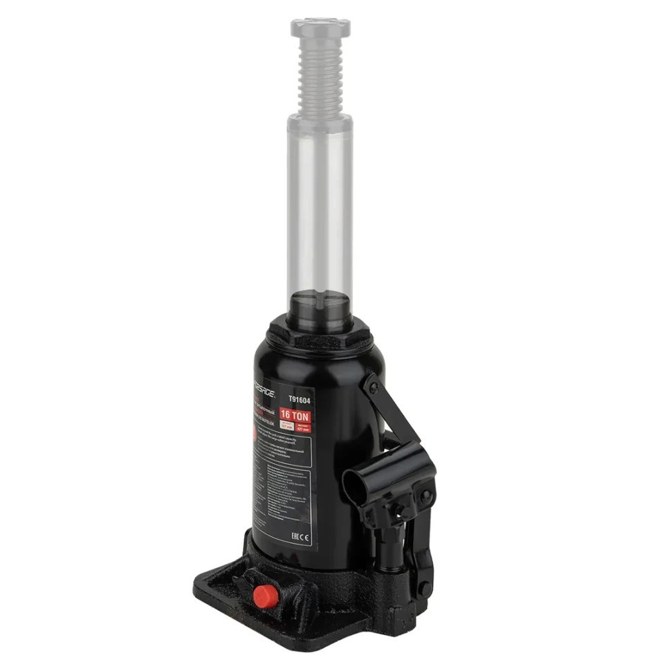 Домкрат пляшковий (205-390мм) 16т Forsage F-T91604DS Одеса - фото 3