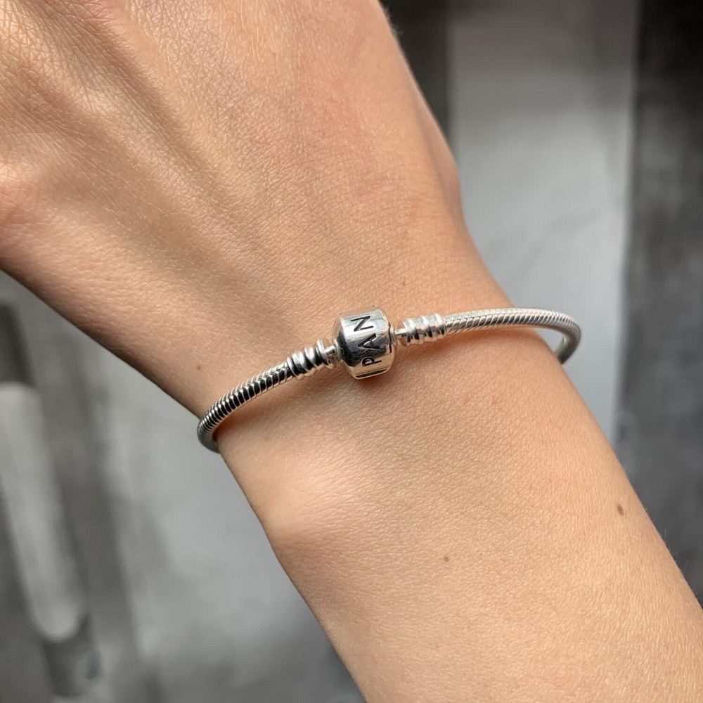 Срібний браслет для намистин Пандора базовий 590702HV MasterSem Київ - фото 4