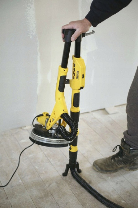 Шліфувальна машина для стін та стелі (жираф) Stanley Fatmax SFMEE500S, 750 Вт, 225 мм, з LED підсвіткою Київ - фото 4