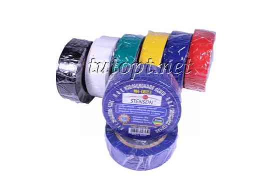 Изолента STENSON стенсон 10м ассорти MH-0023 Днепр