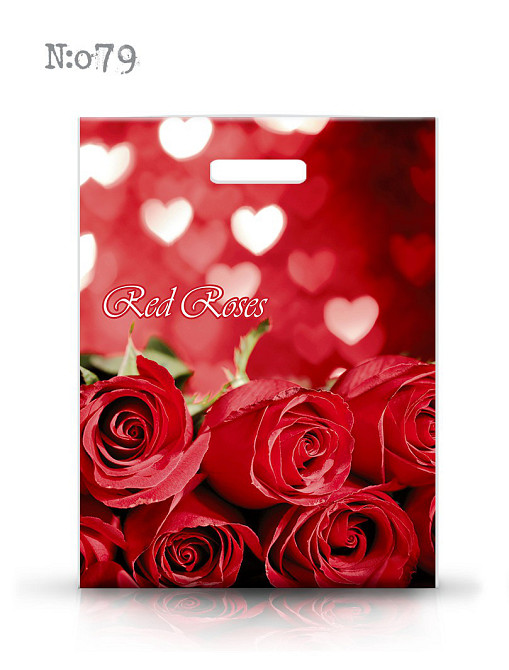 Пакет с прорезной ручкой, ламинированный 